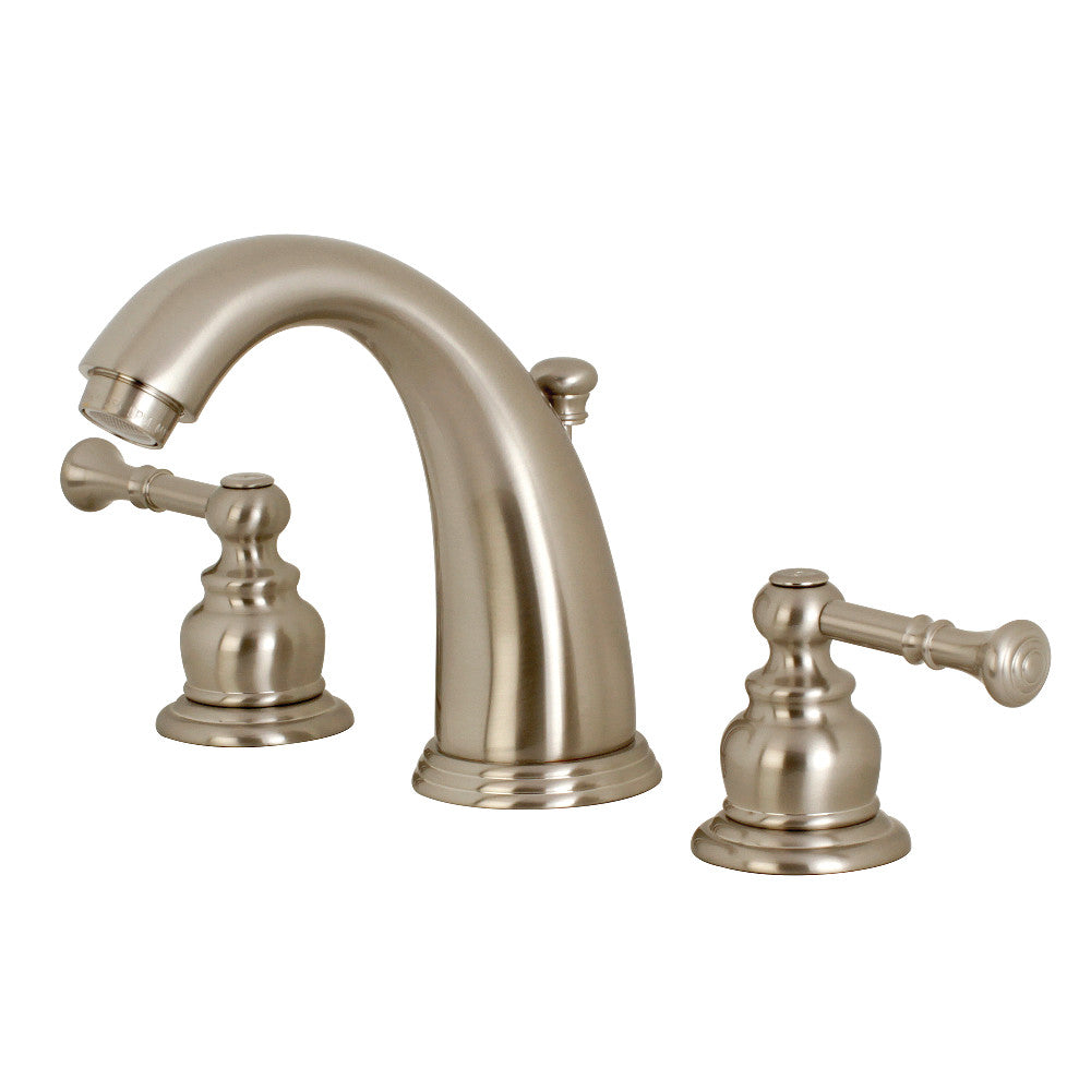 Kingston Brass KB988NL Widespread Bathroom Faucet, Brushed Nickel - BNGBath