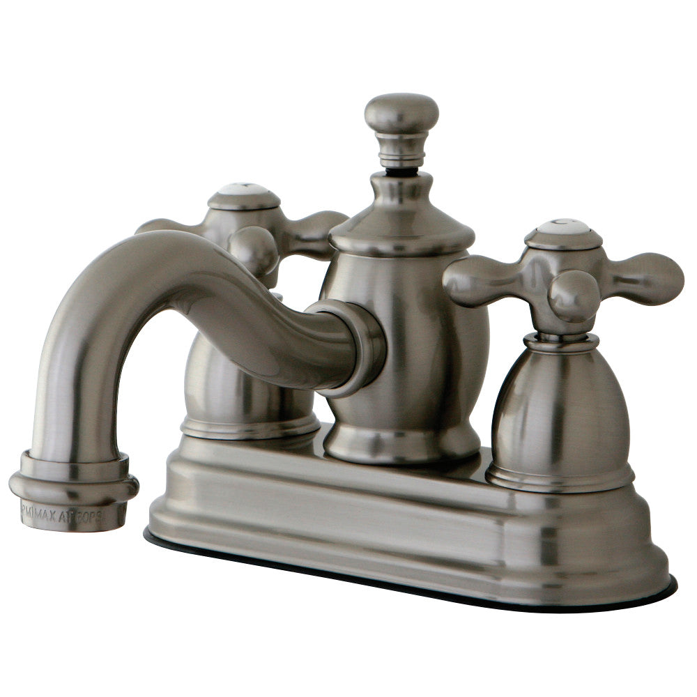 Kingston Brass KS7108AX 4 in. Centerset Bathroom Faucet, Brushed Nickel - BNGBath