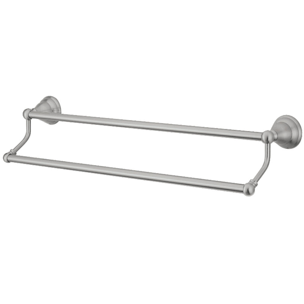 Kingston Brass BA556318SN Royale 18-Inch Dual Towel Bar, Brushed Nickel - BNGBath