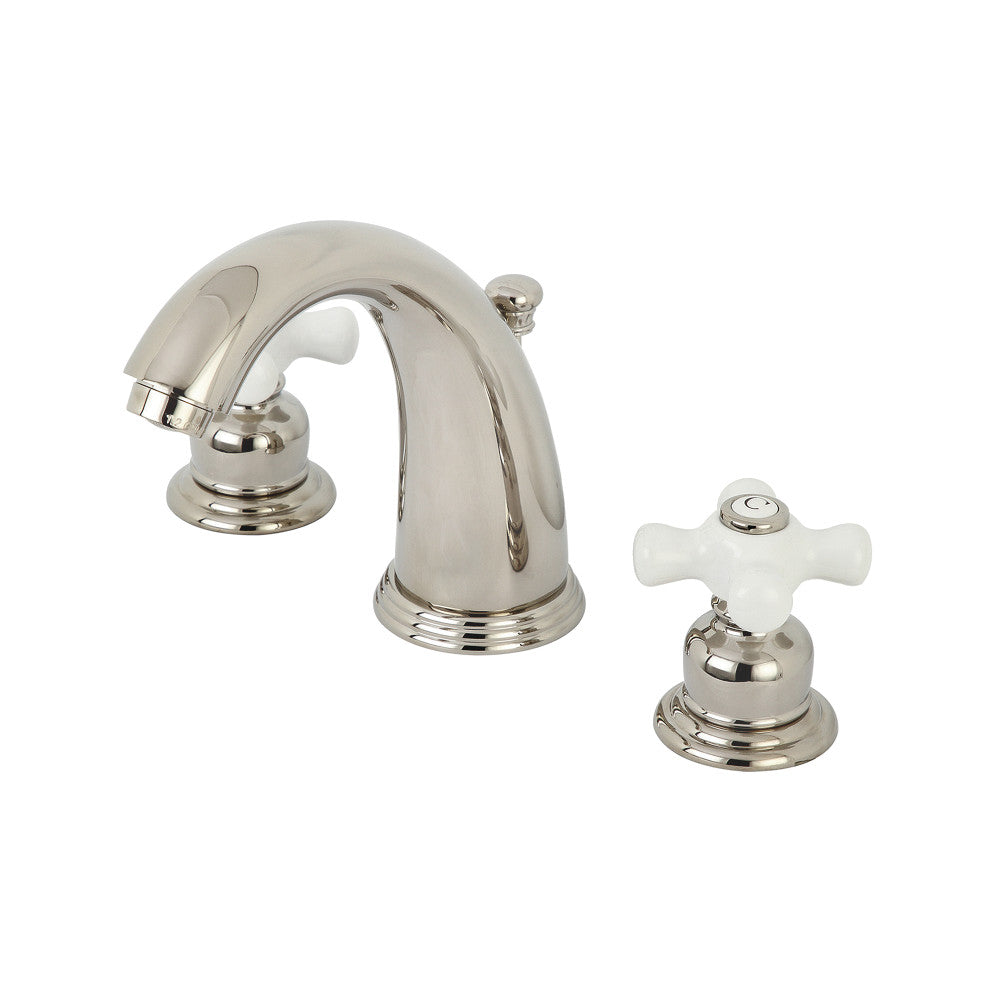 Kingston Brass KB986PXPN Victorian 2-Handle 8 in. Widespread Bathroom Faucet, Polished Nickel - BNGBath