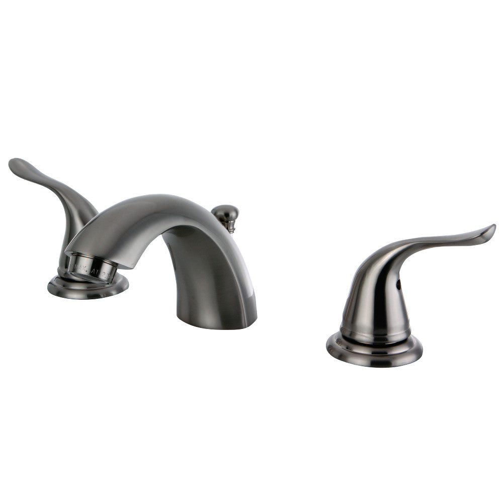 Kingston Brass KB2958YL Mini-Widespread Bathroom Faucet, Brushed Nickel - BNGBath