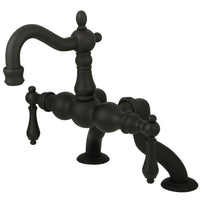 Thumbnail for Kingston Brass CC2001T5 Vintage Clawfoot Tub Faucet, Oil Rubbed Bronze - BNGBath