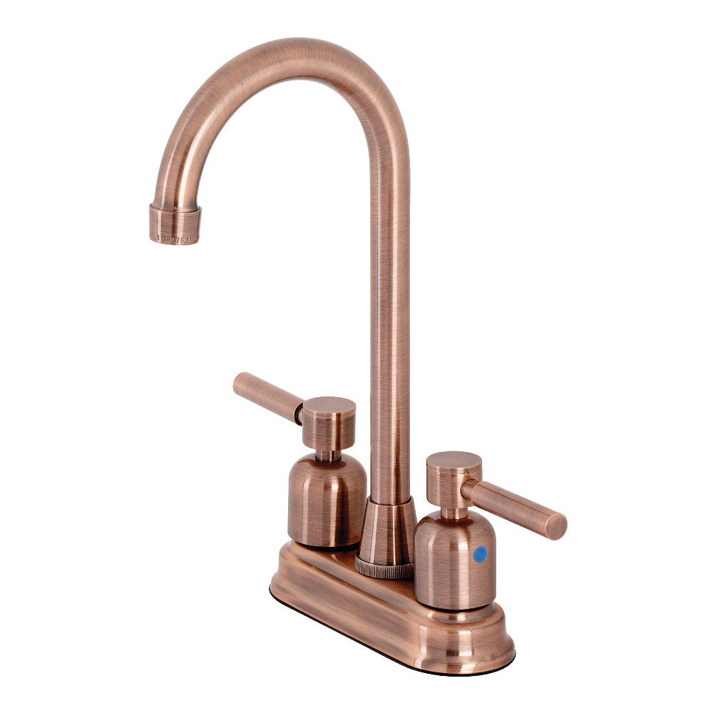 Kingston Brass KB849DLAC Concord Bar Faucet, Antique Copper - BNGBath