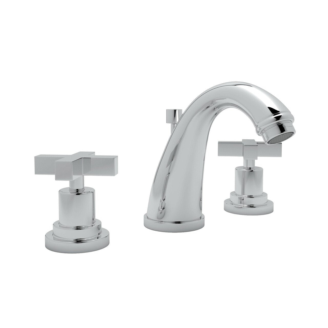 ROHL Lombardia C-Spout Widespread Bathroom Faucet - BNGBath