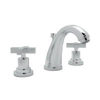 Thumbnail for ROHL Lombardia C-Spout Widespread Bathroom Faucet - BNGBath