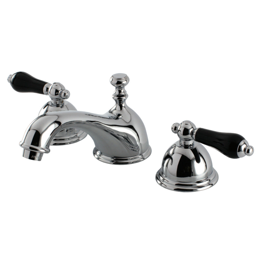 Kingston Brass KS3961PKL Duchess Widespread Bathroom Faucet with Brass Pop-Up, Polished Chrome - BNGBath