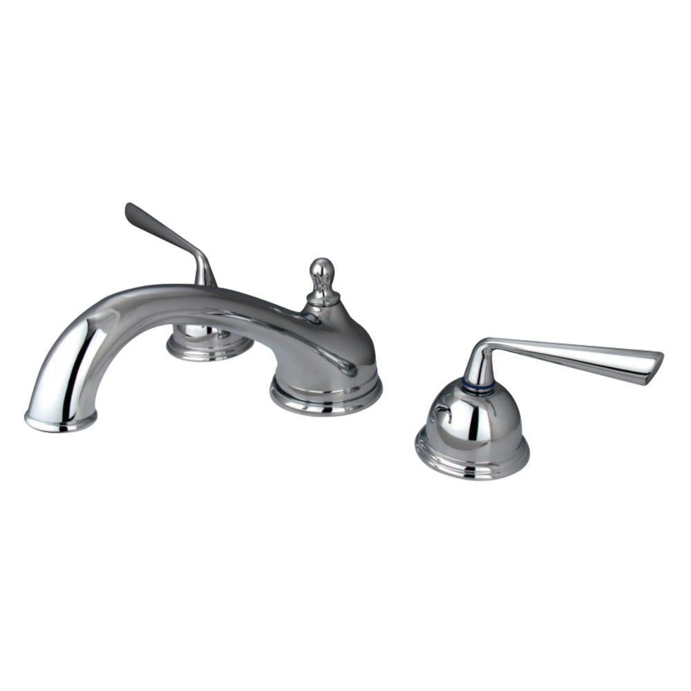 Kingston Brass KS3351ZL Silver Sage Roman Tub Faucet, Polished Chrome - BNGBath