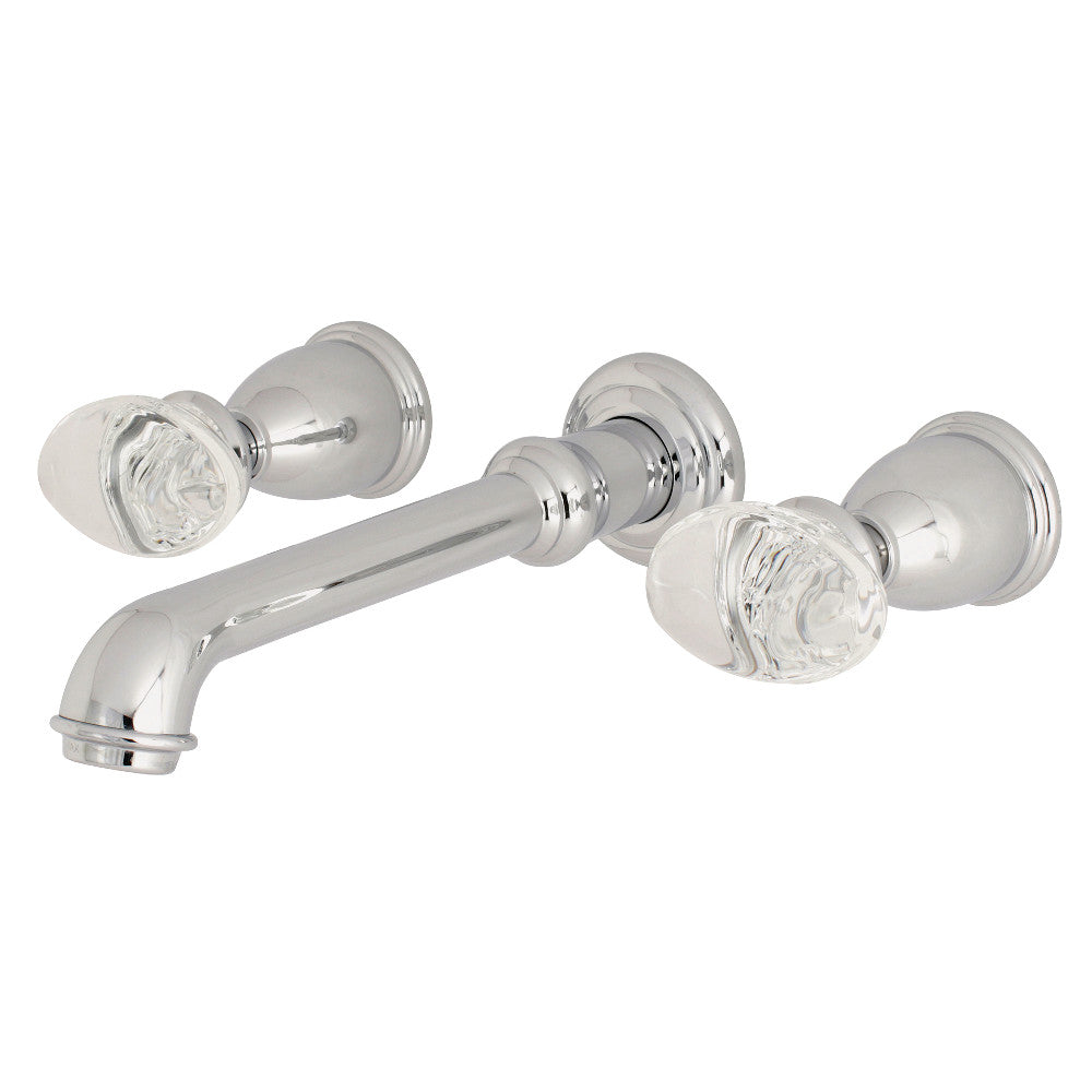 Kingston Brass KS7121WVL Wall Mount Bathroom Faucet, Polished Chrome - BNGBath